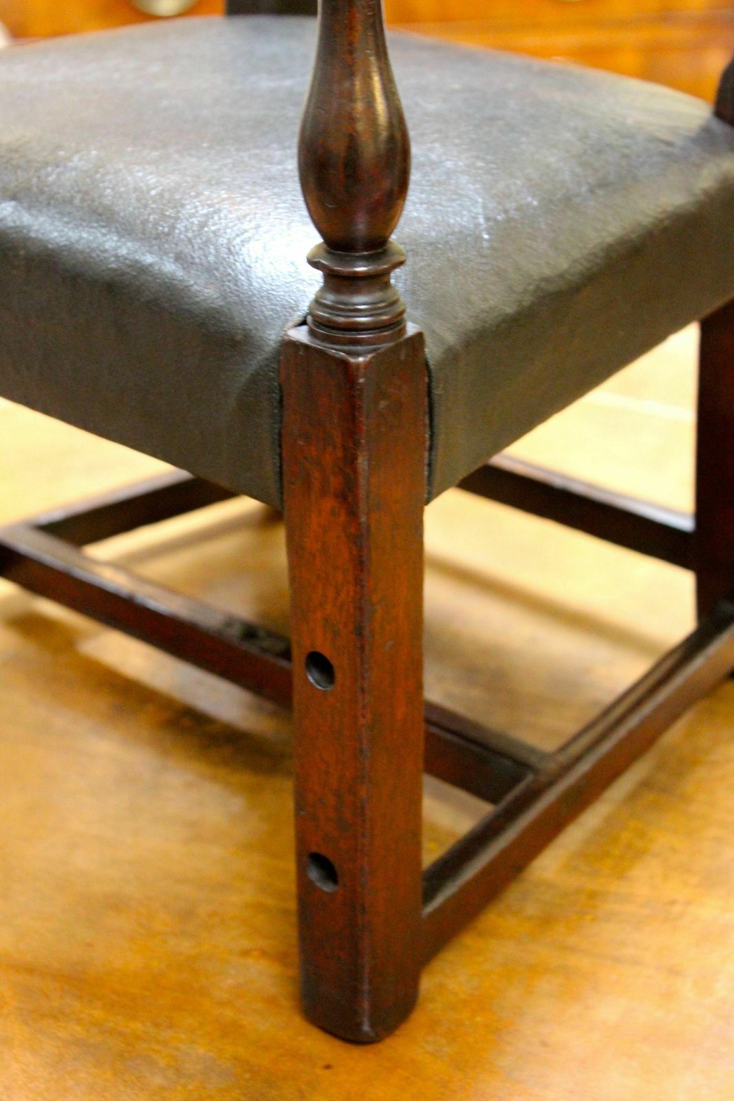 Early 19thc. Mahogany Childs Carver Chair photo Furniture