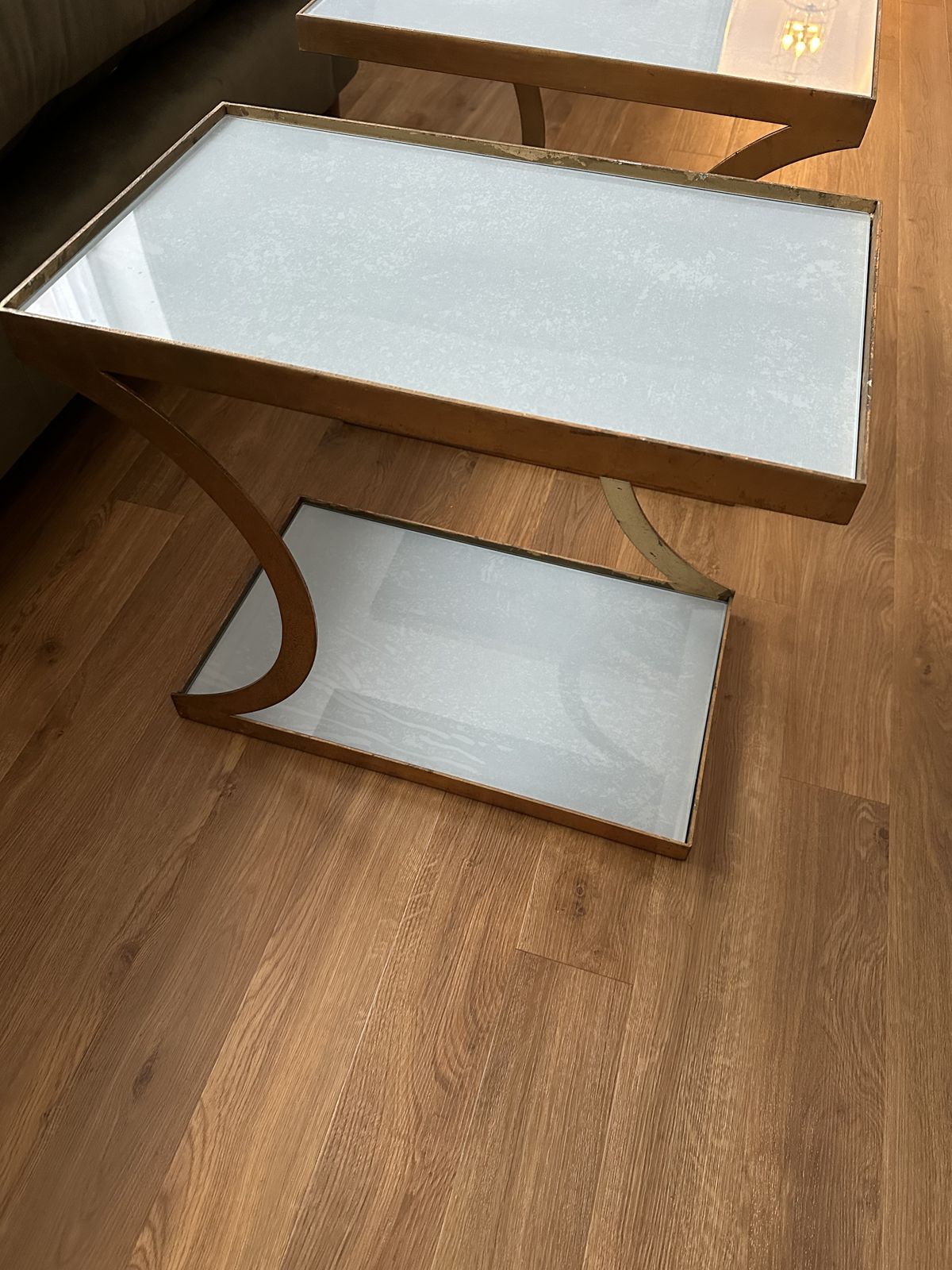 Pair Of Vintage Side Tables photo for sale