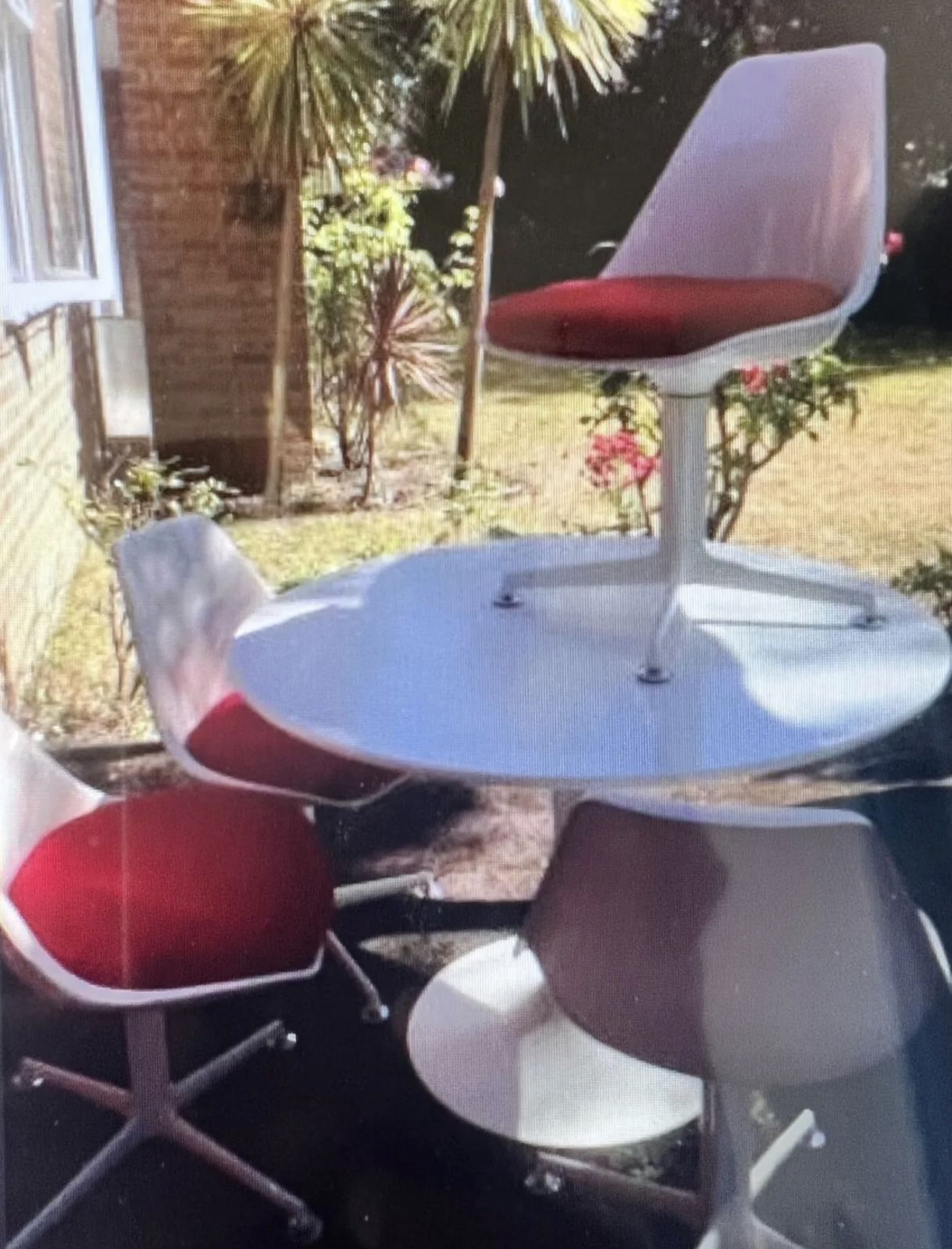 Original Arkana 115 Maurice Burke Dining Table & Chair Set
