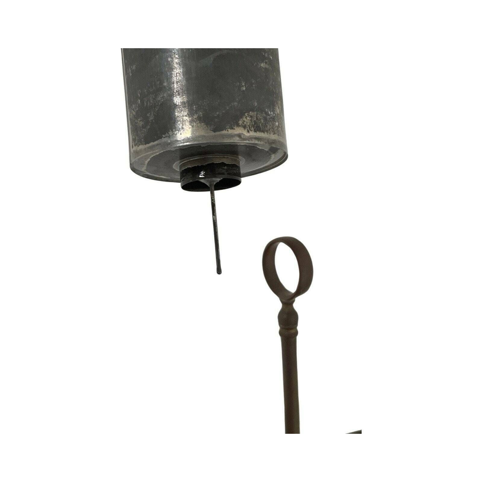 photo furniture Art Nouveau   Brass With Glass   Table Oil Lamp   Working Condition   Germany, Ca. 1910