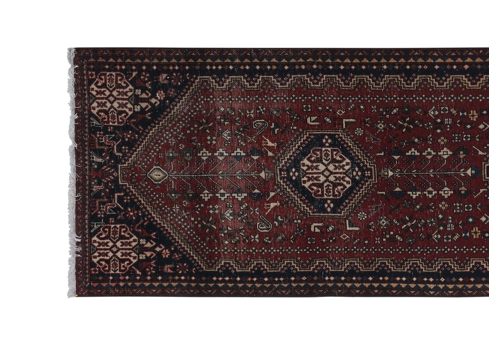 photo for sale 1970s Turkish Hand Knotted Runner Rug 2'7" X 9'6"