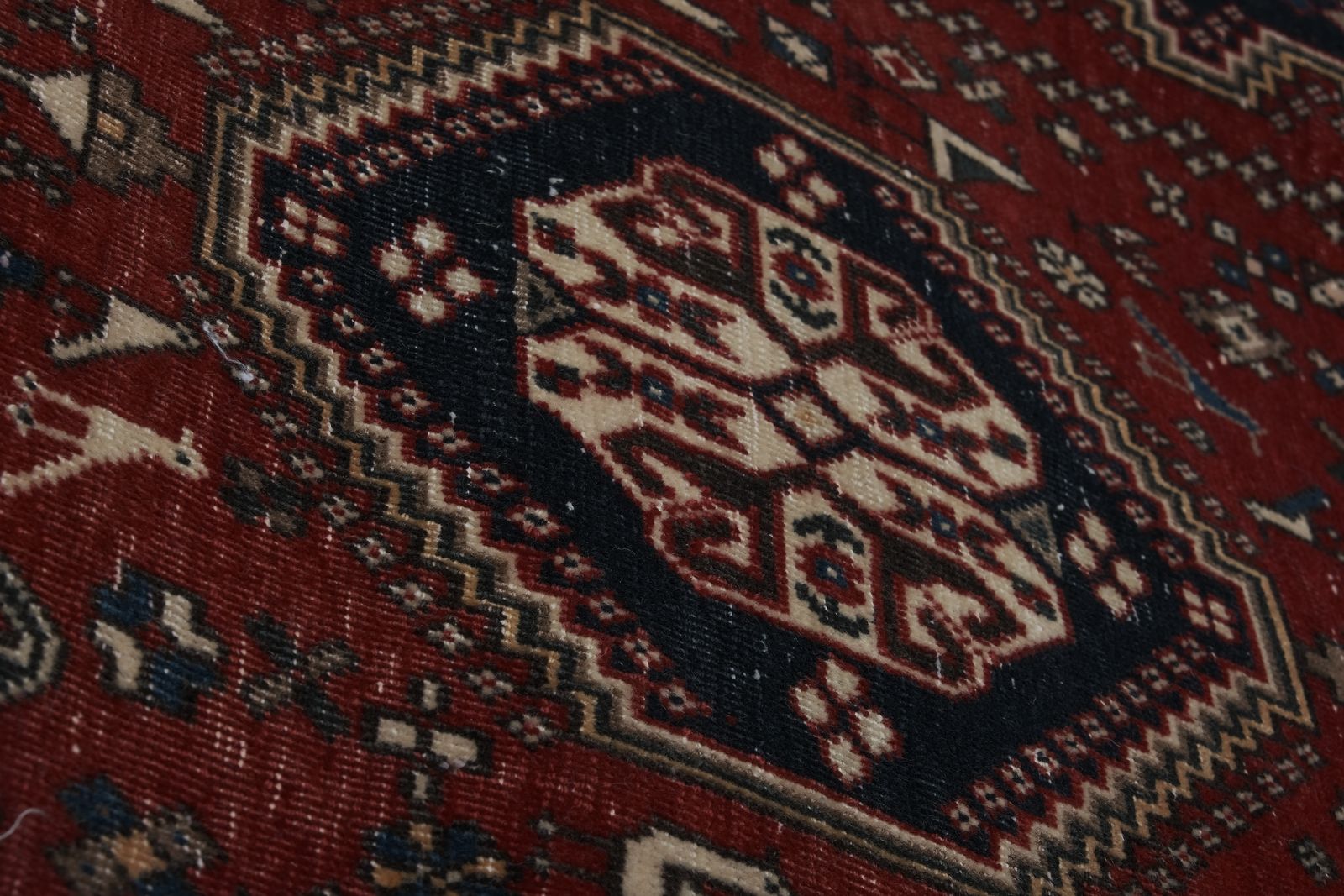 Textiles 1970s Turkish Hand Knotted Runner Rug 2'7" X 9'6" photo