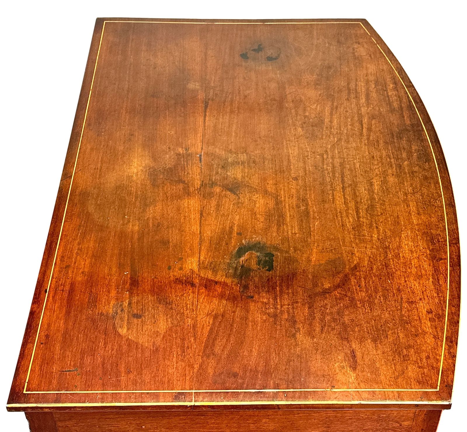 Georgian 18th Century Mahogany Dressing Table (England, Circa 1790) photo vinterior