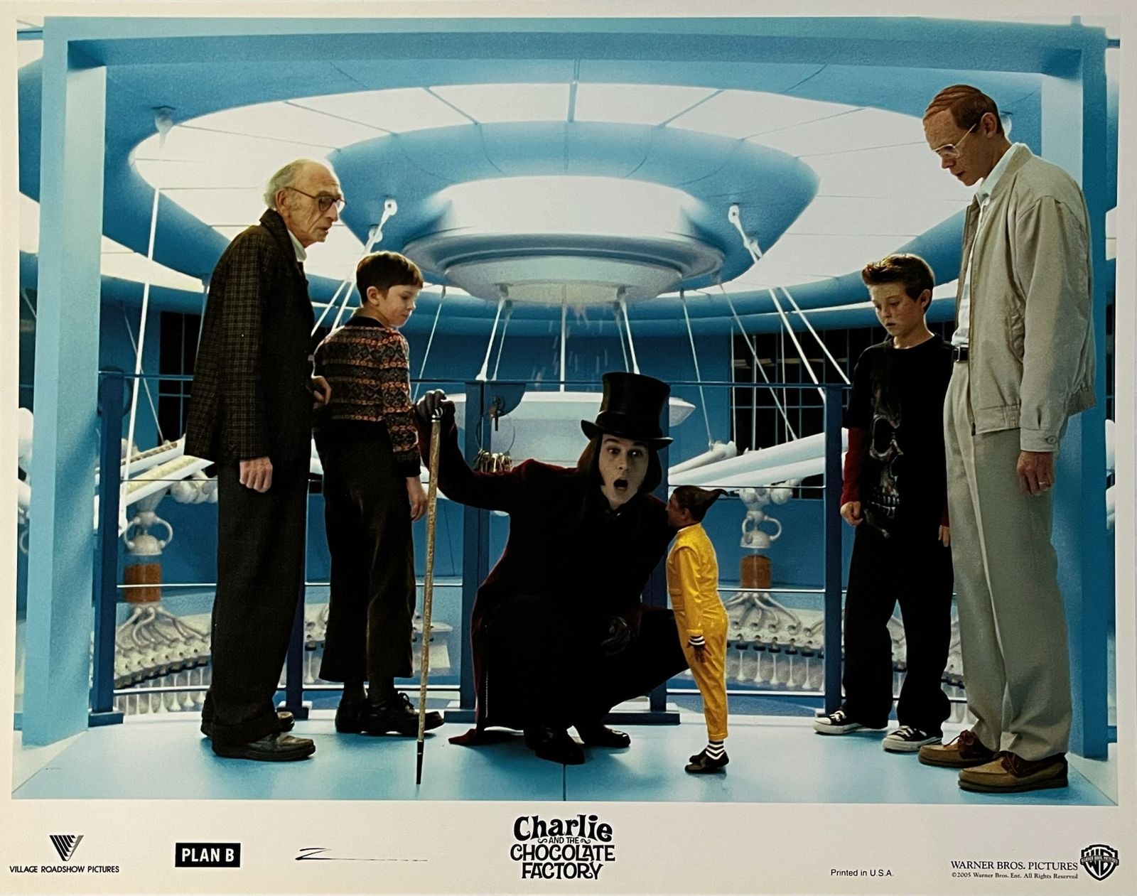 Charlie And The Chocolate Factory   Original 2005 Lobby Card