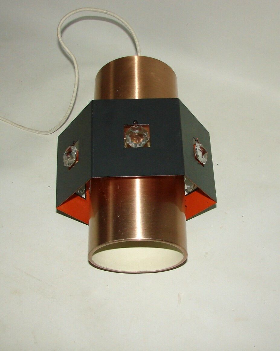 photo vinterior Fog&Morup Hanging Lamp, 1970s.
