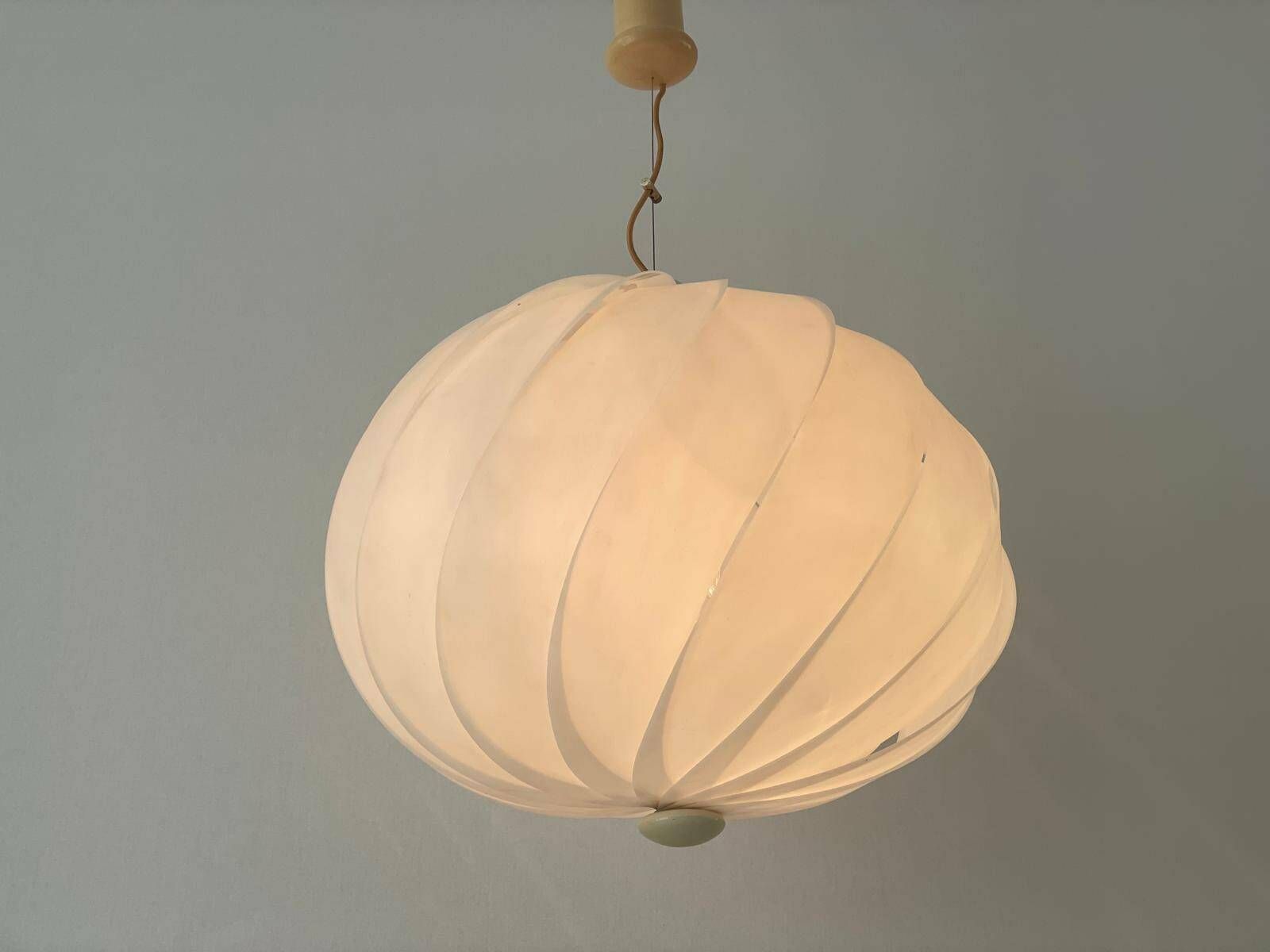 Italian Rare Xxl Pop Art Space Age Ceiling Lamp By Emanuele Ponzio For Guzzini , 1960s, Italy photo for sale
