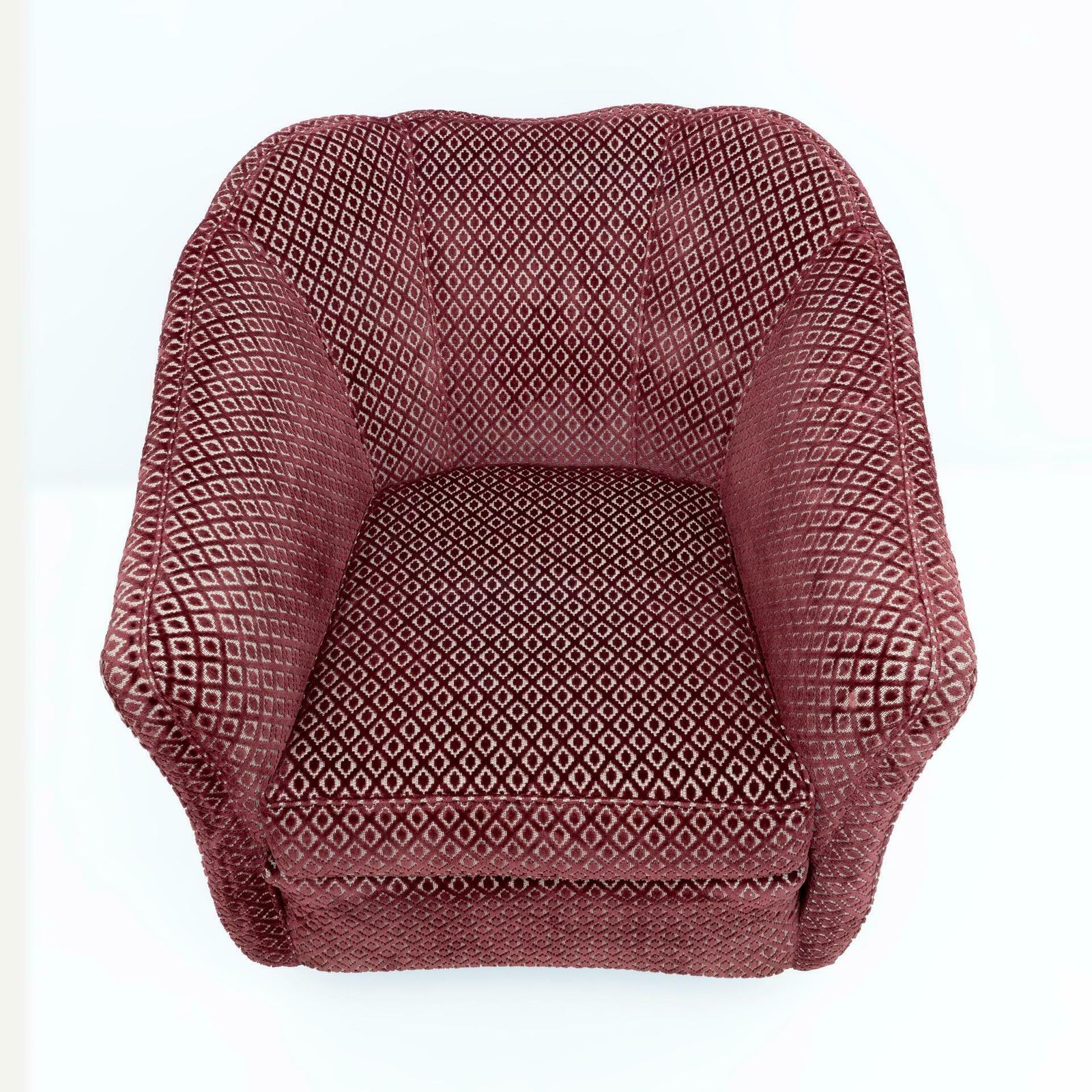 photo furniture Pair Of Gio Ponti Mid Century Modern Velvet Armchairs For Casa E Giardino, 1950s