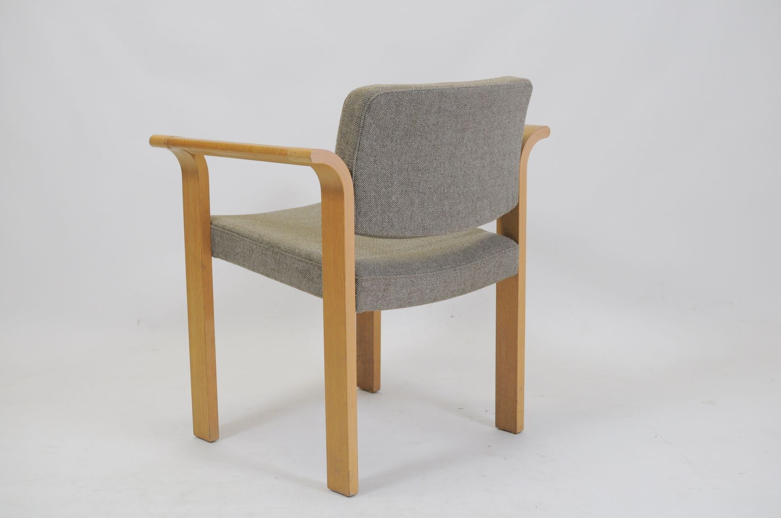 Furniture 1970s Rud Thygesen And Johnny Sorensen Set Of Eight Conference Armchairs Reupholstered With Fabric Of Choice photo