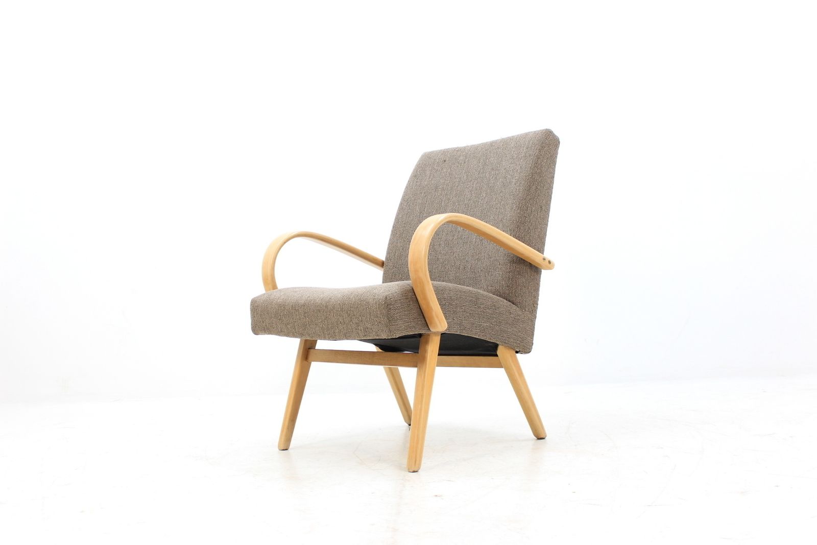 Pair Of Jindřich Halabala Armchairs, 1960s photo furniture