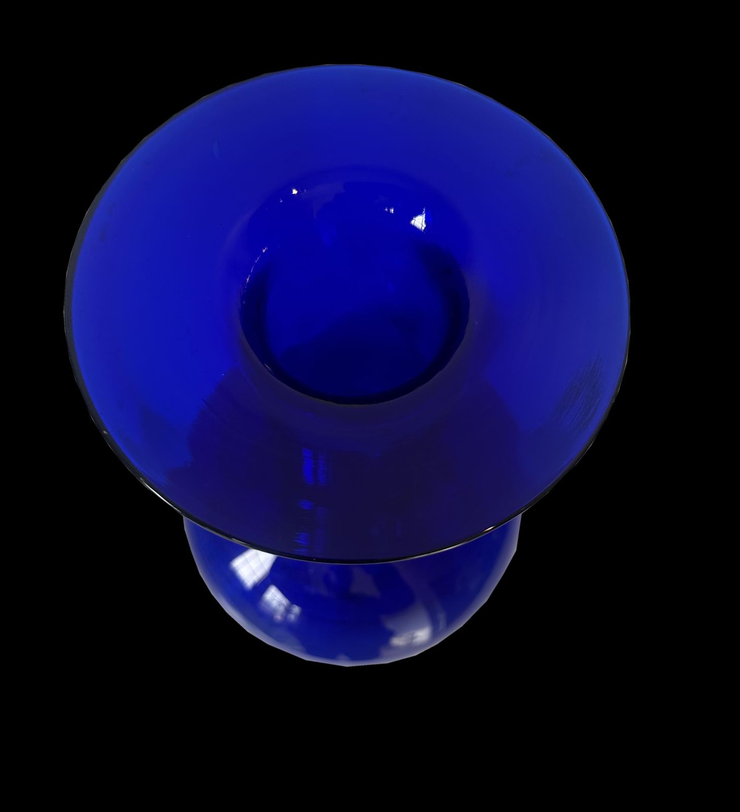 Danish Modern Blue Gulvase By Otto Brauer For Holmegaard photo furniture