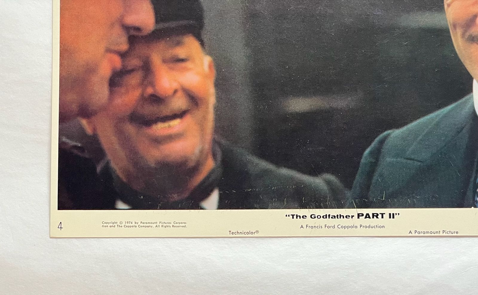 The Godfather Part II   Original 1974 Lobby Card #4 photo for sale
