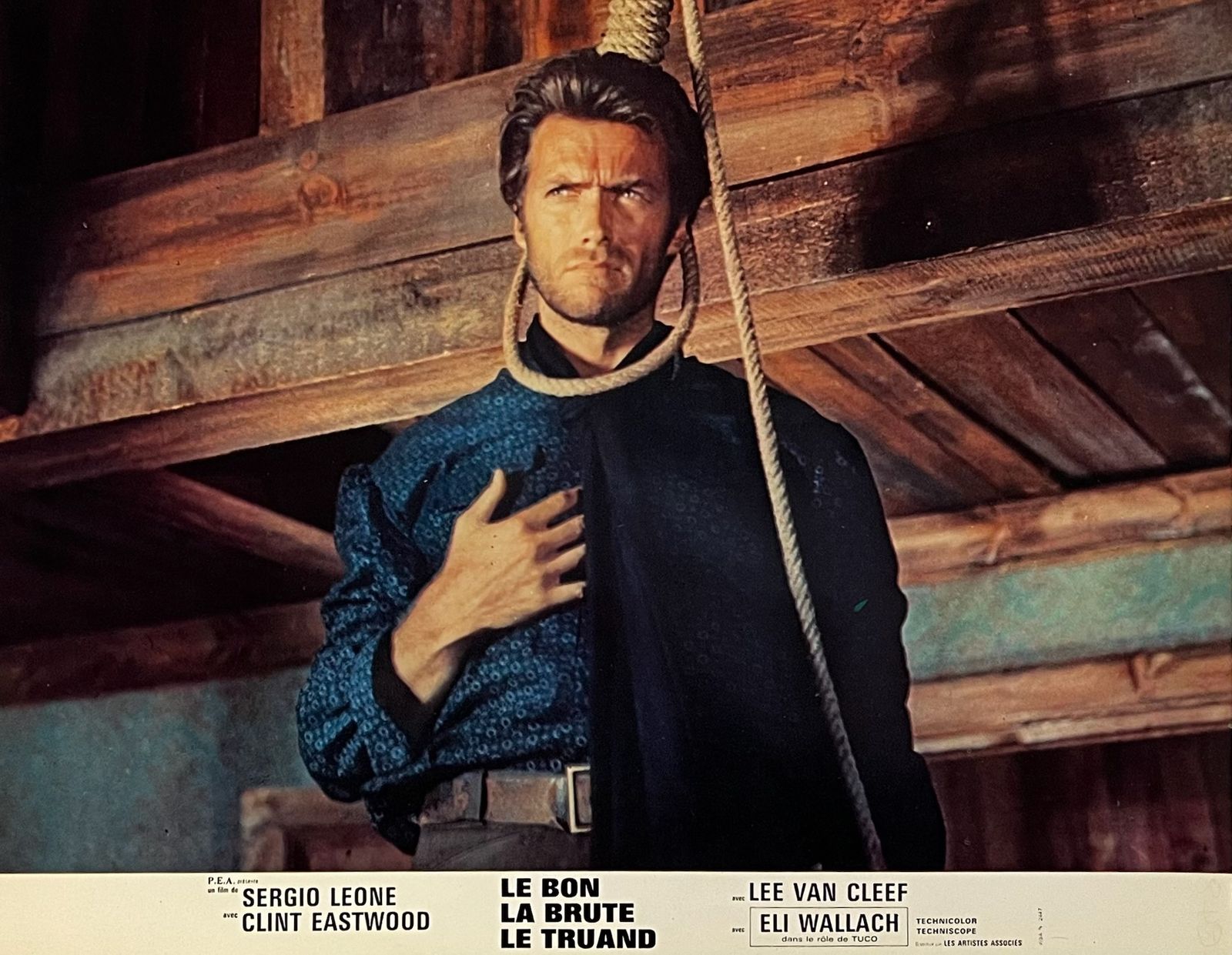 The Good The Bad The Ugly   Original 1966 French Lobby Card