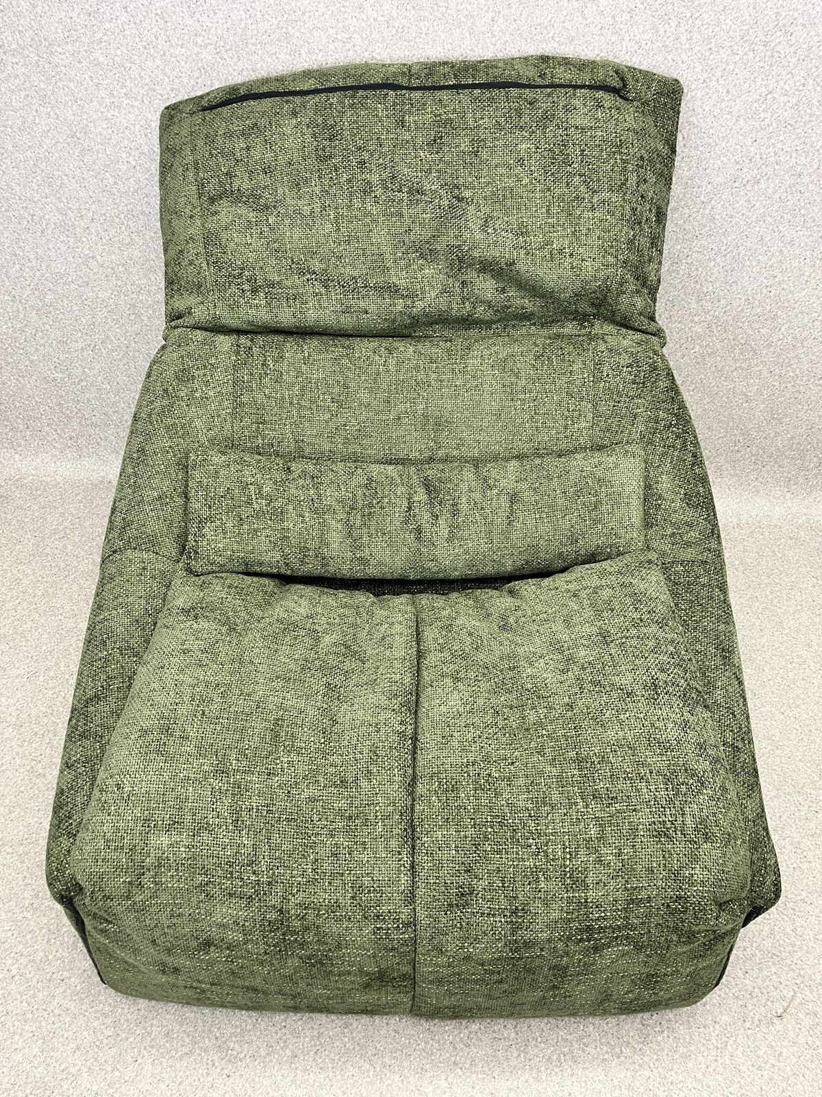 Vintage Green Plumy One Seater Sofa Chair By Ligne Roset By Annie Hiéronimus photo vintage