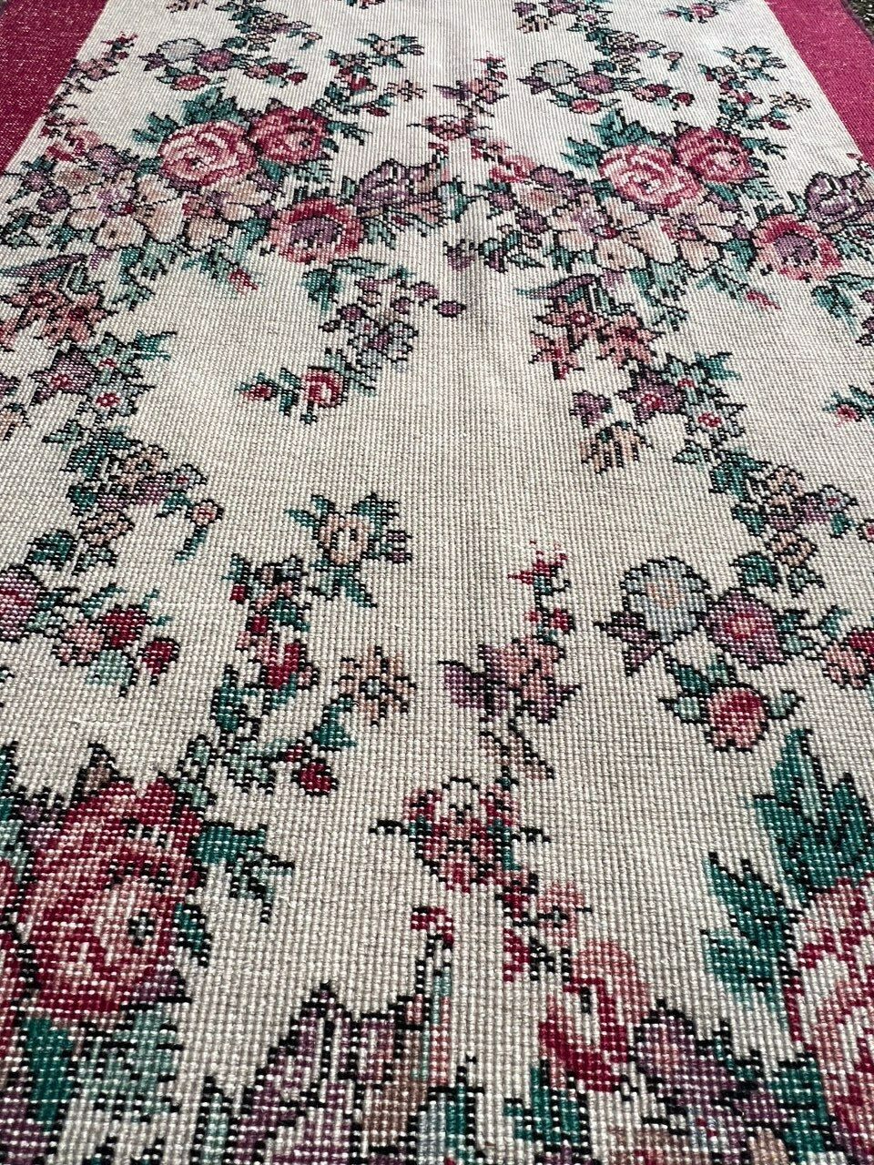Vintage Flower Vloerkleed Vintage Flower Carpet 1960’s photo 297.18