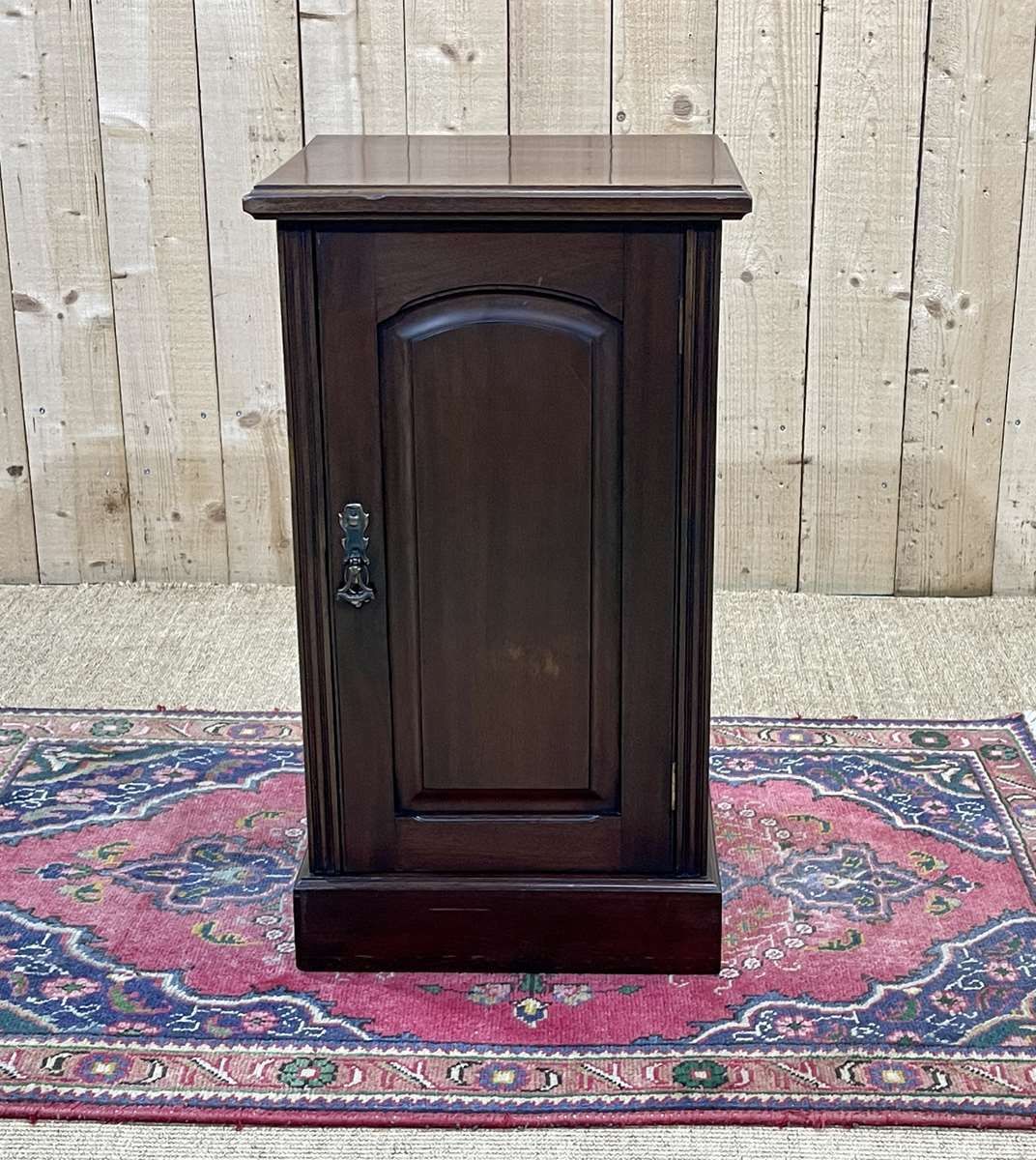 English Mahogany Bedside Table From The 1930s photo furniture