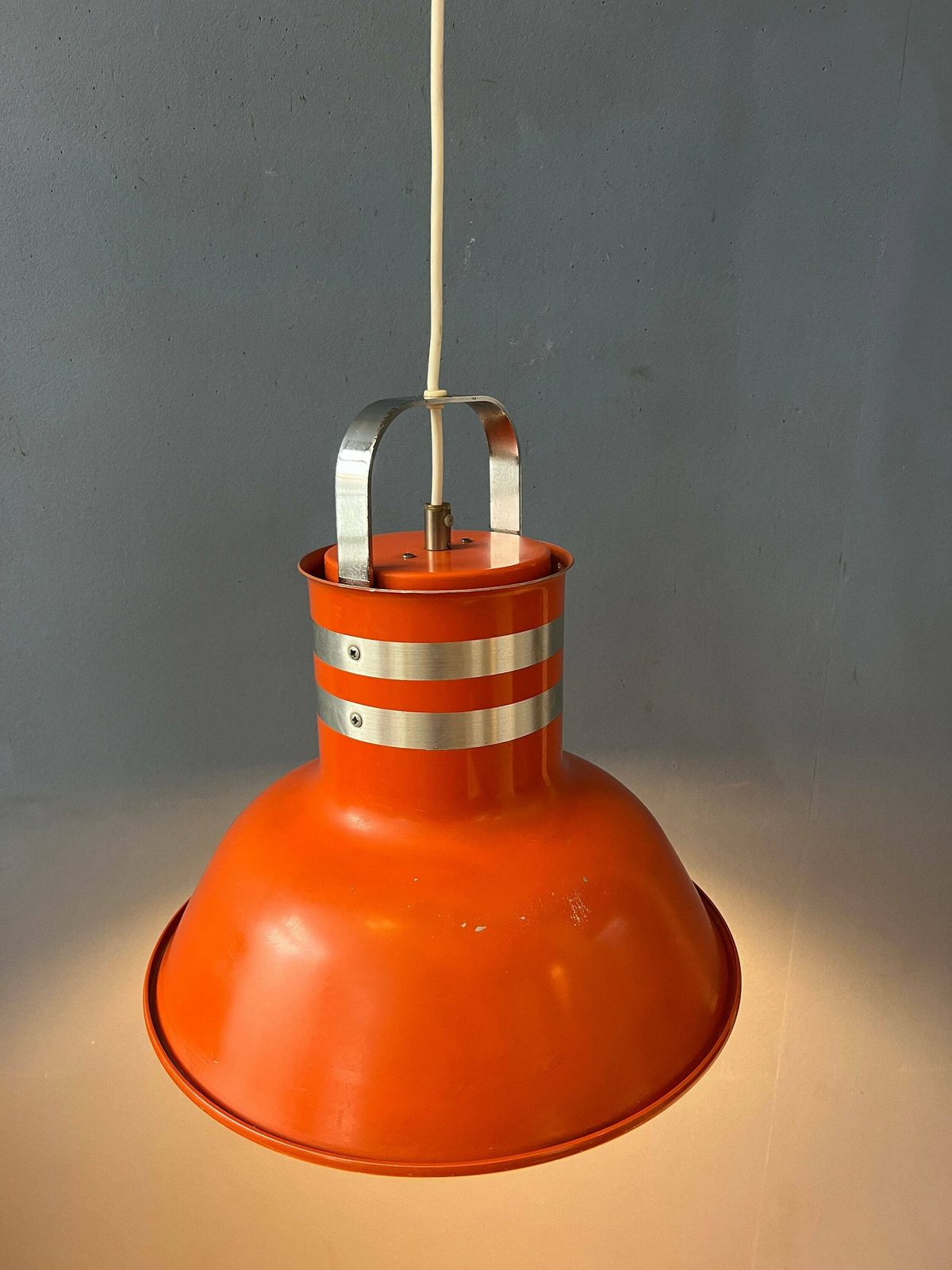 Oranje/Rode Metalen Space Age Hanglamp photo furniture