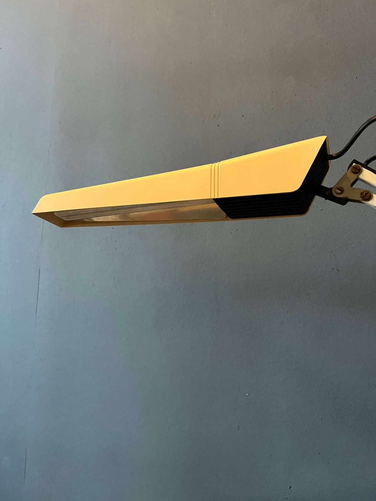 Vintage Bureaulamp Met Klembevestiging photo vintage