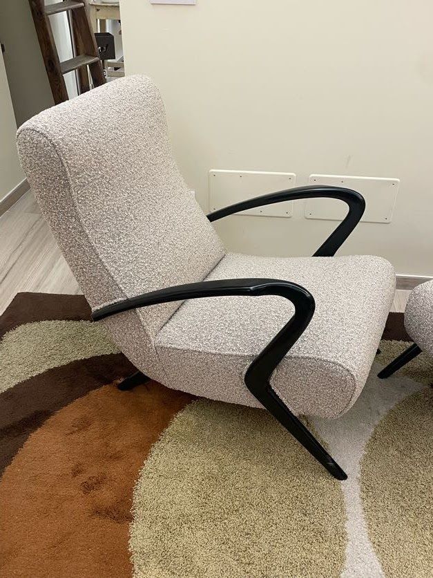 Pair Of Armchairs From The 1950s 60s