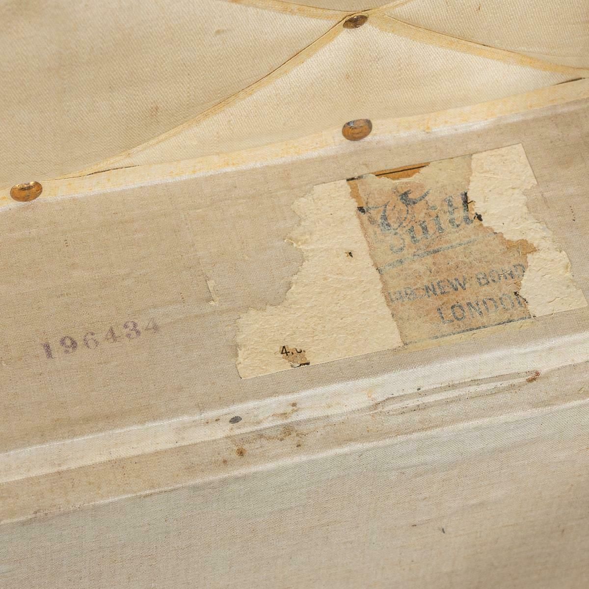 photo for sale 20th Century Louis Vuitton Courier Trunk In Monogram Canvas, France C.1910