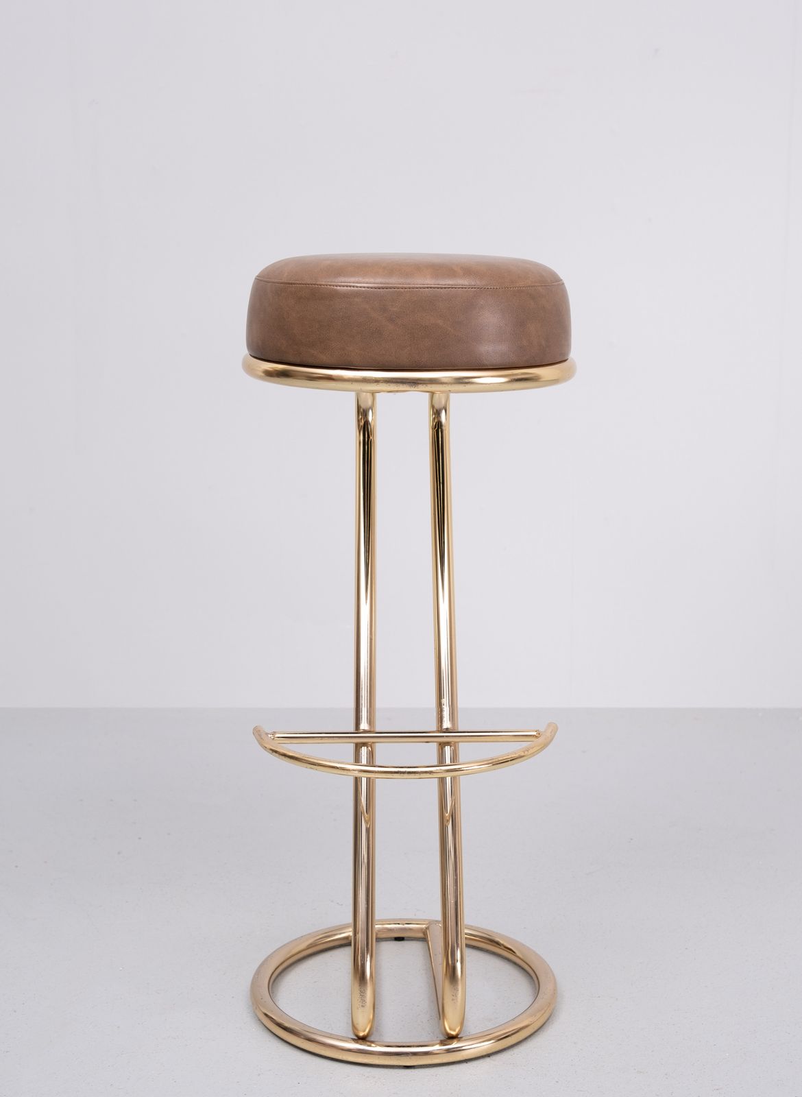 After Louis Sognot Design Bar Stool 1980s France photo furniture