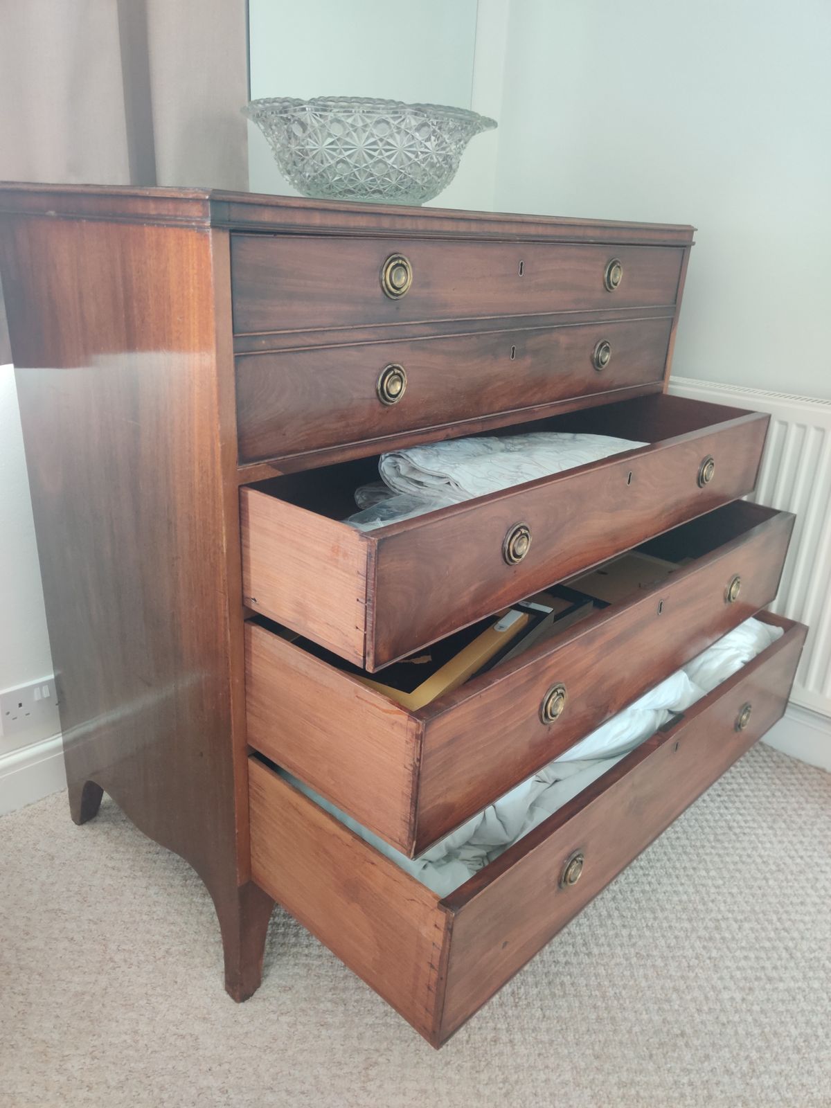 Antique Mahogany Drawer Front Secretaire photo vinterior