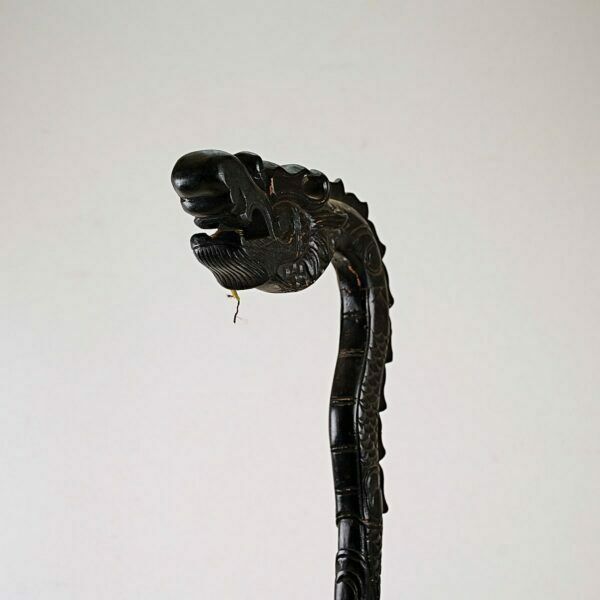 Chinese Antique Wooden Lamp Base With Ashtray photo furniture
