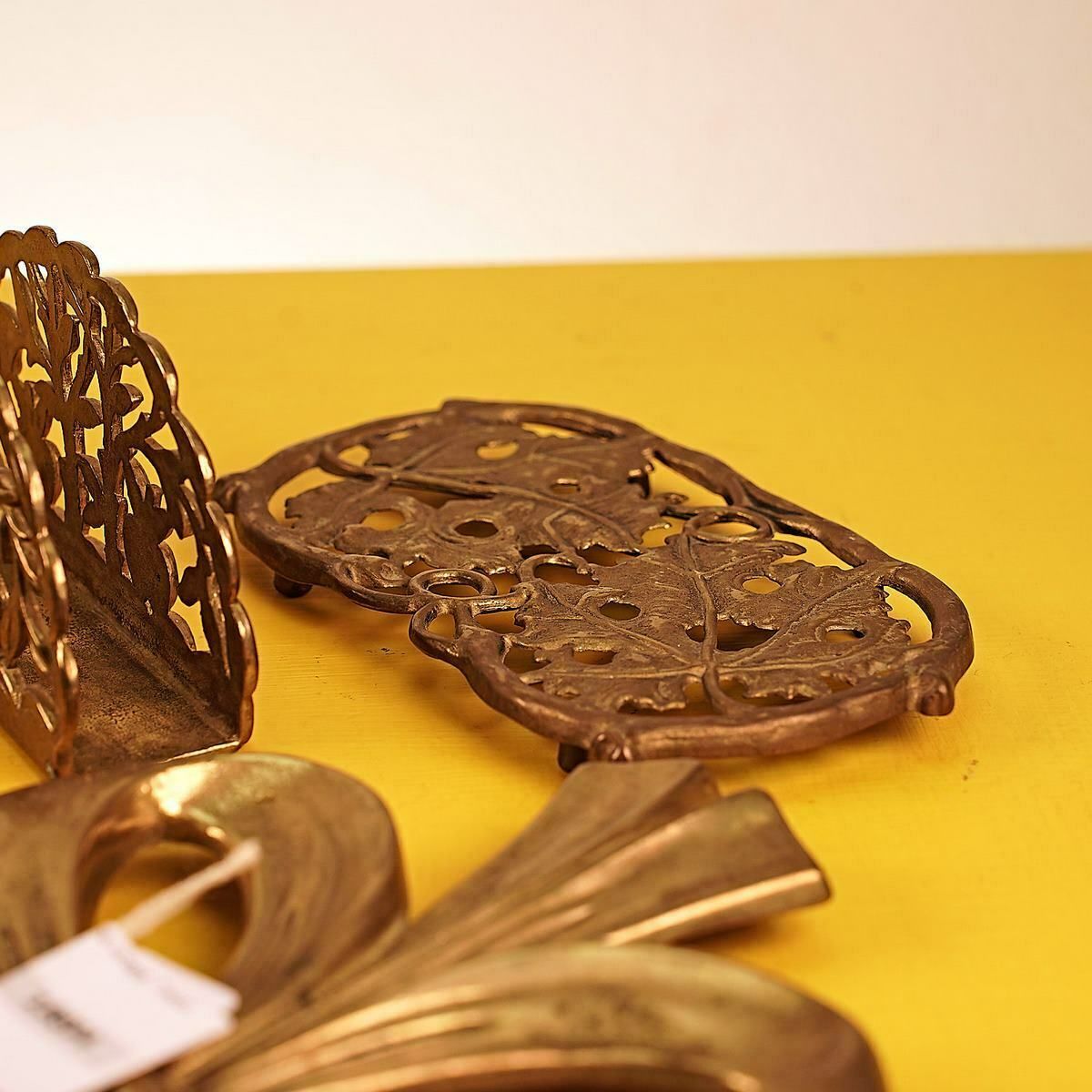 Mixed Vintage Brass Items, 7 Pieces photo Home Decor