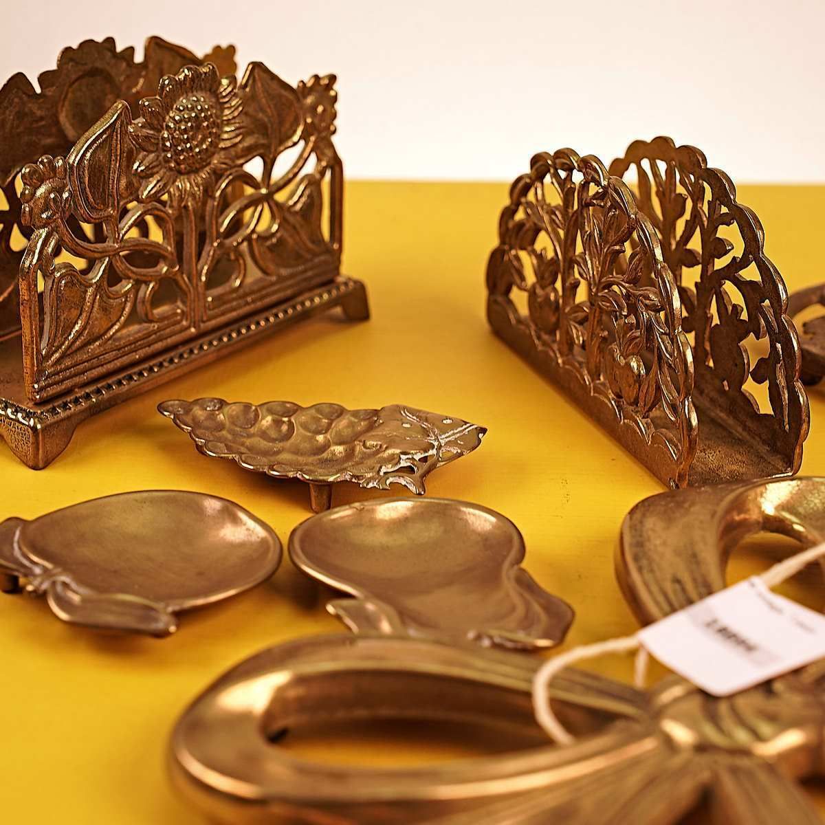Mixed Vintage Brass Items, 7 Pieces photo 85.0