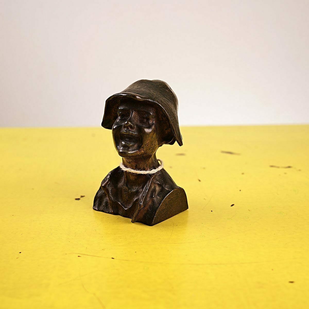 Neapolitan Street Urchin In Vintage Bronze photo Art