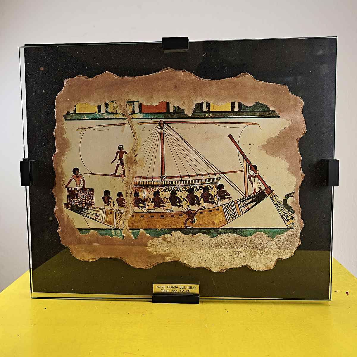Museum Studio Erre Collection Egyptian Ship On The Nile 15th Century