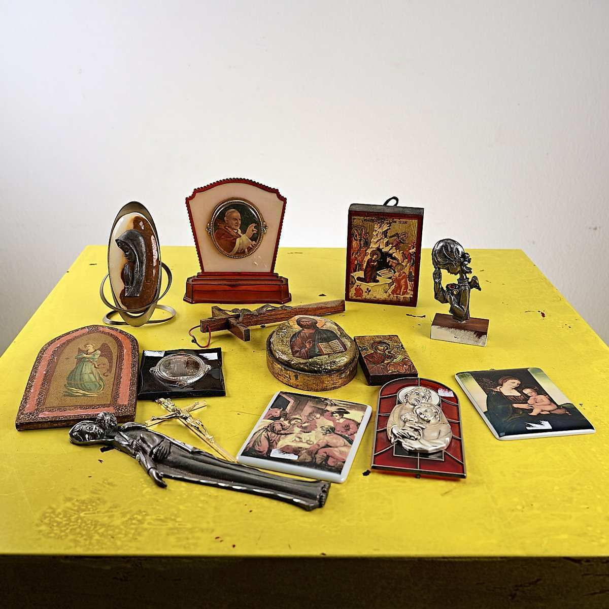 Lot Of 15 Vintage Religious Souvenirs
