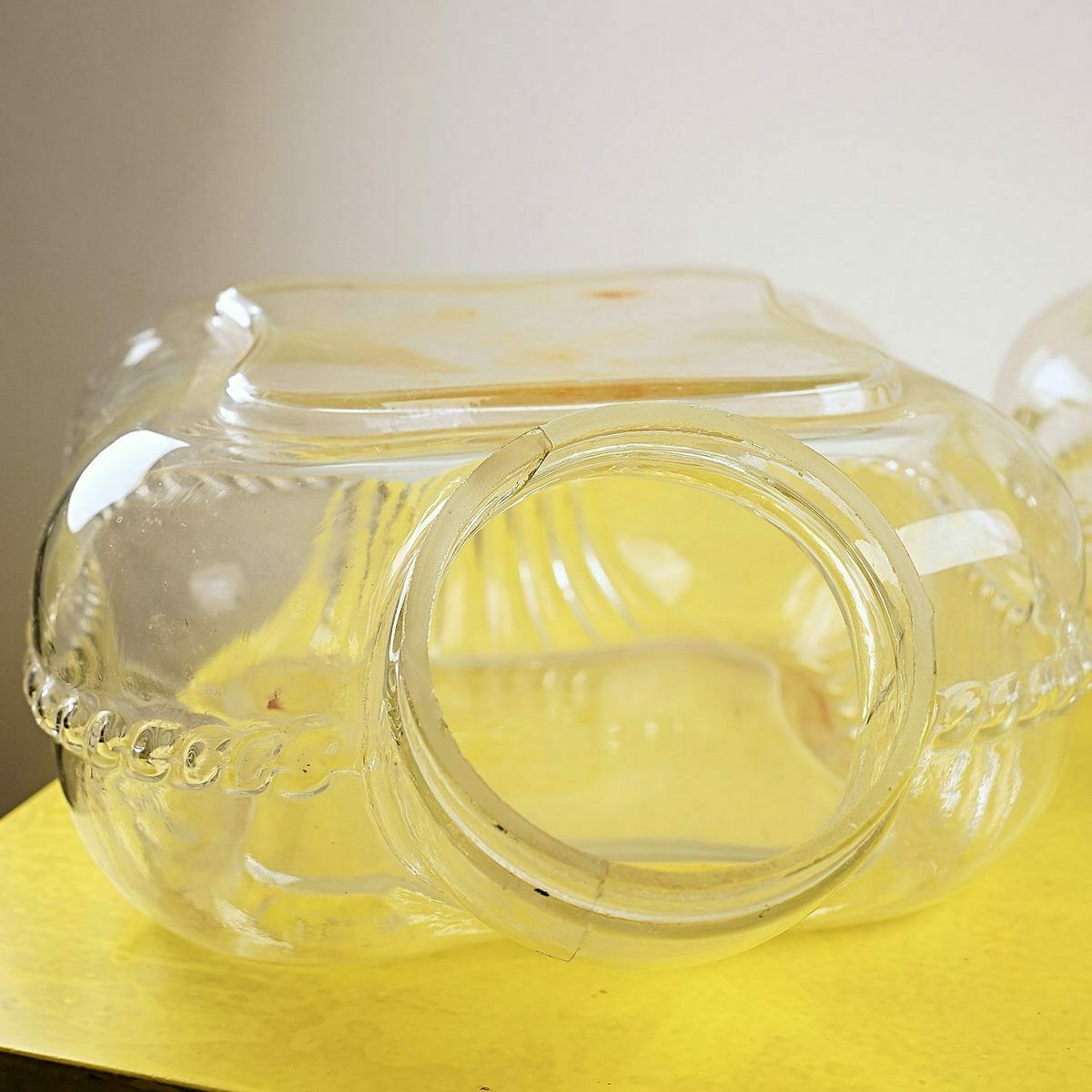 Pair Of Vintage Candy Vases From The Early 1900s photo for sale
