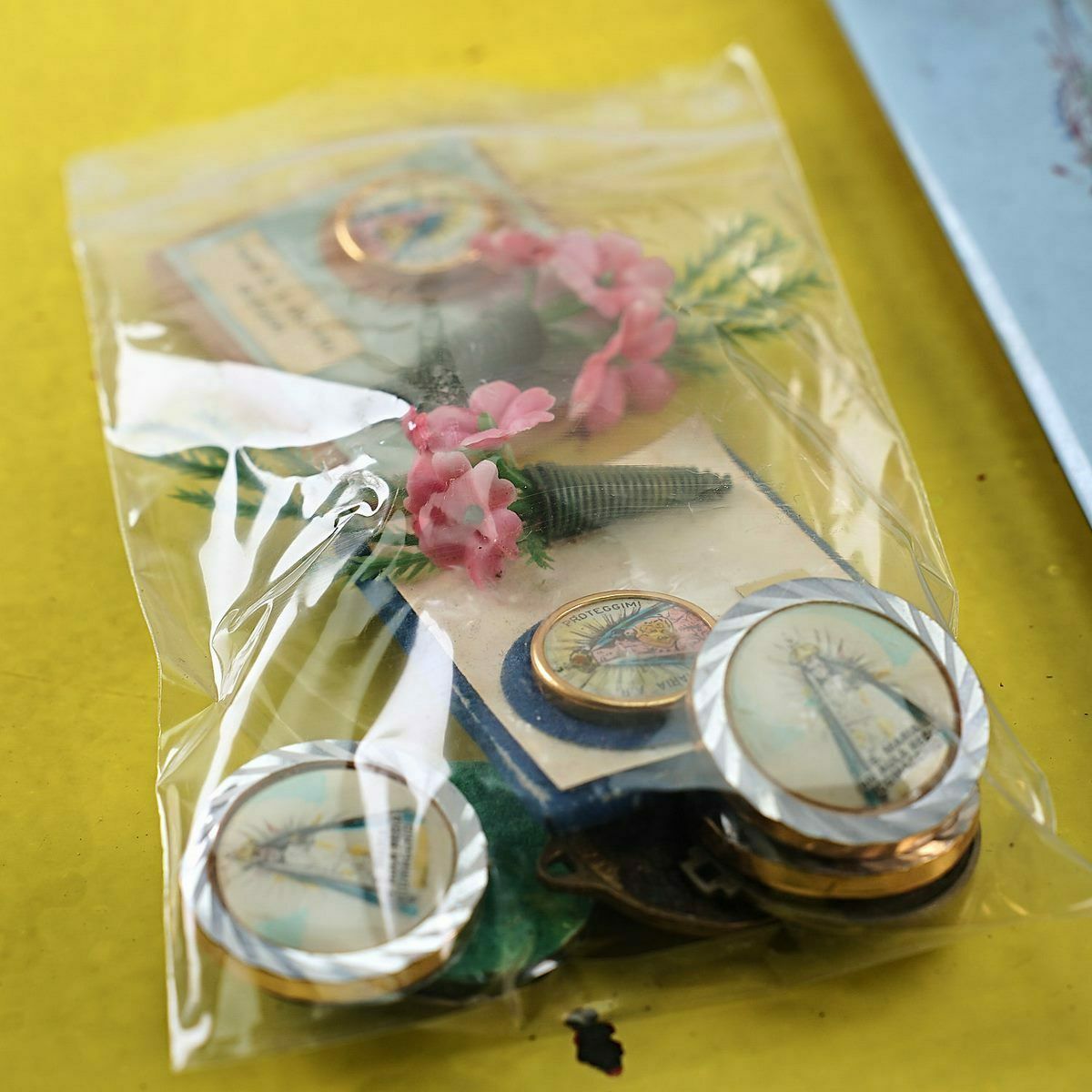 photo for sale Lot Of 22 Vintage Religious Items