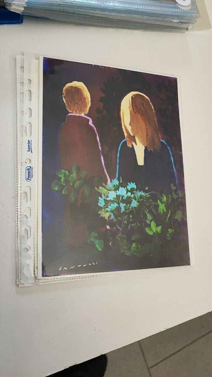 photo vinterior Work By Eliano Fantuzzi, Oil On Canvas