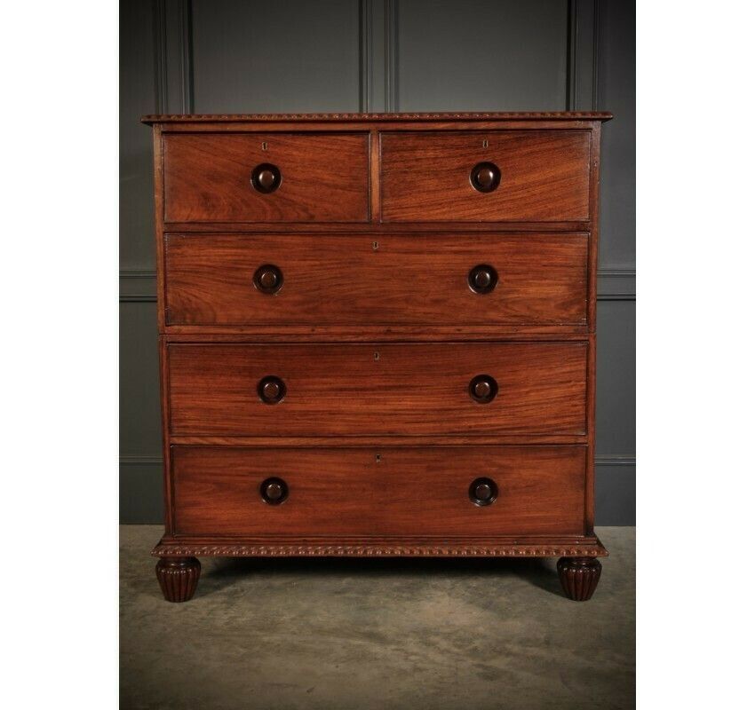 2 Piece Anglo Indian Military Chest Of Drawers photo 2050.0