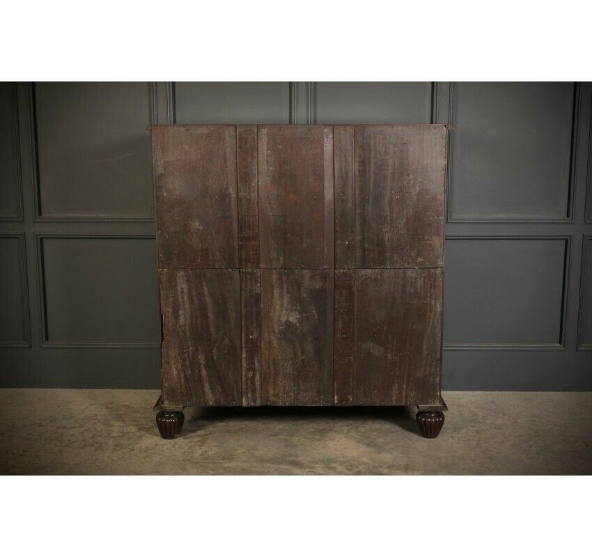 photo buy 2 Piece Anglo Indian Military Chest Of Drawers