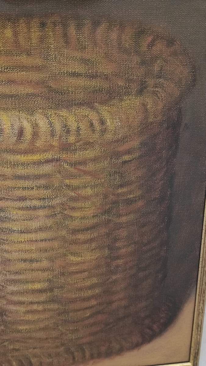 Work By Fabio Aguzzi, Oil On Canvas From 1995, Basket