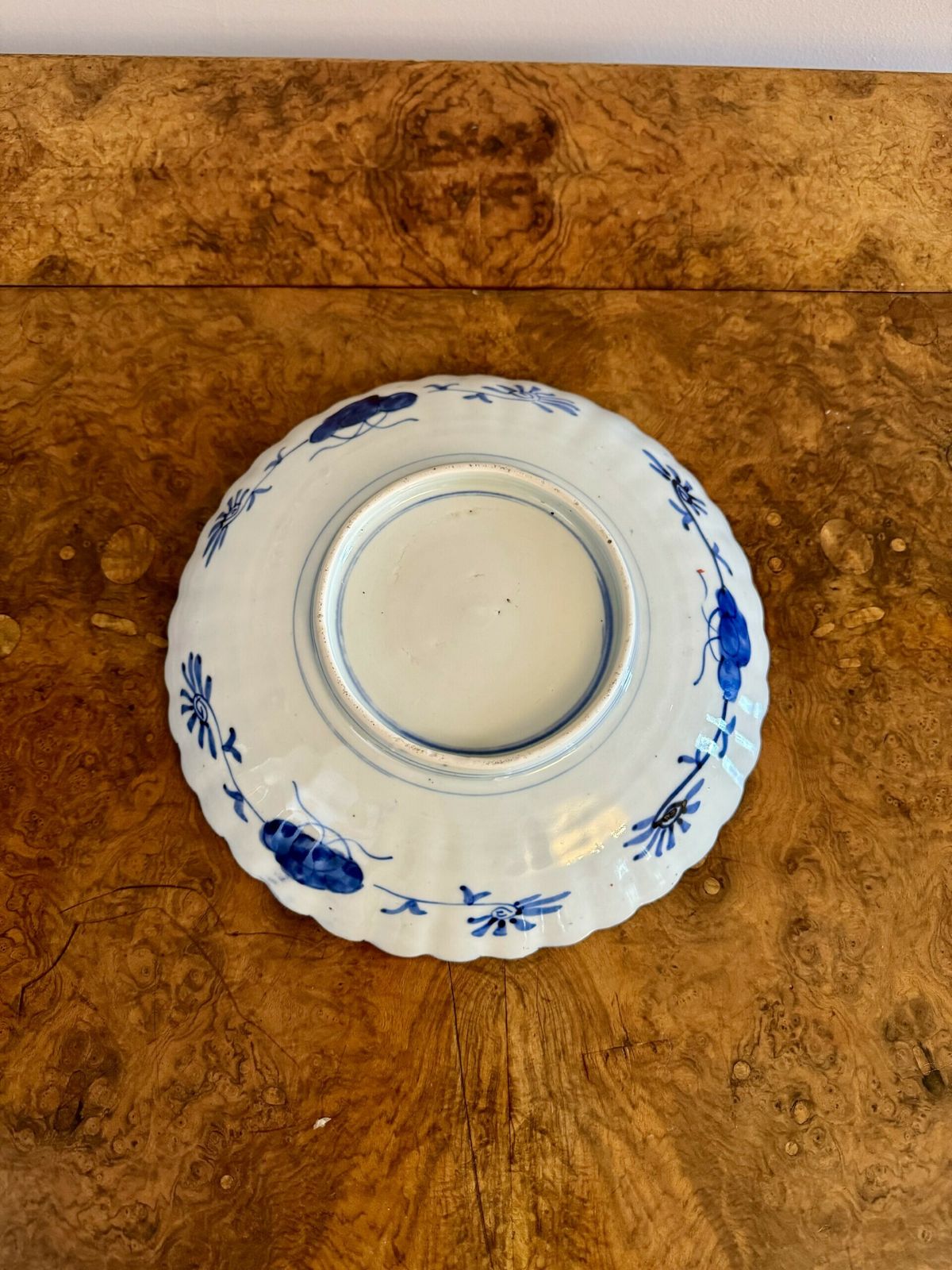 Quality Collection Of Three Large Antique Japanese Imari Plates photo for sale