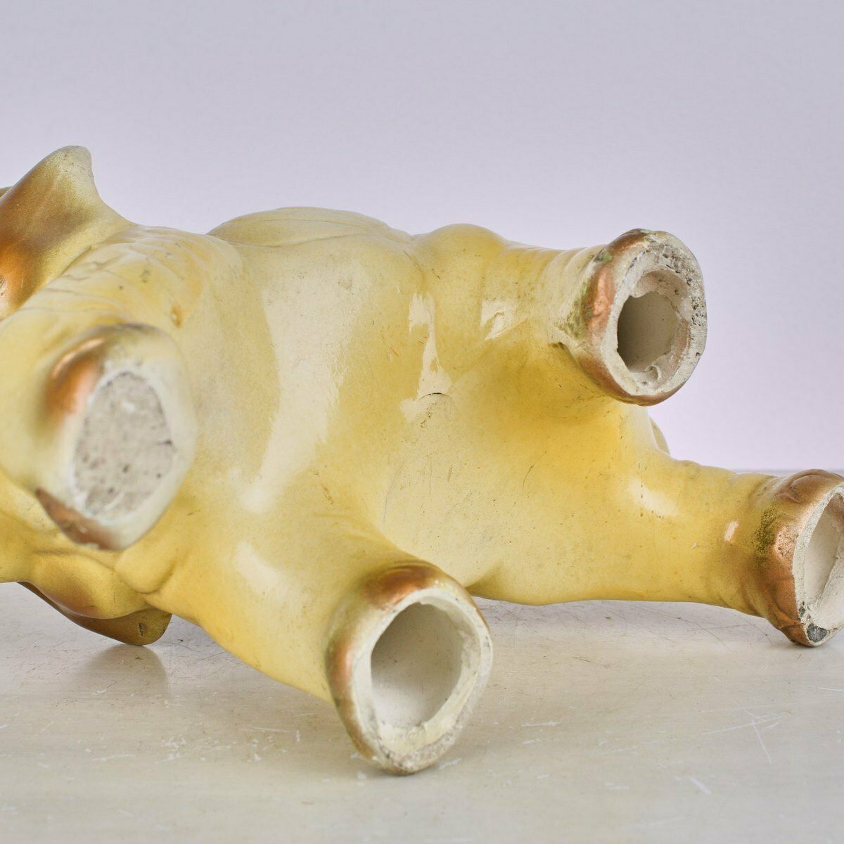 Terracotta Elephant From The 50s And 60s, Ashtray photo Home Decor