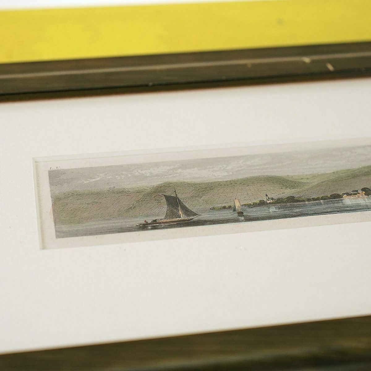 Pair Of Landscape Paintings With Boats photo 66.0