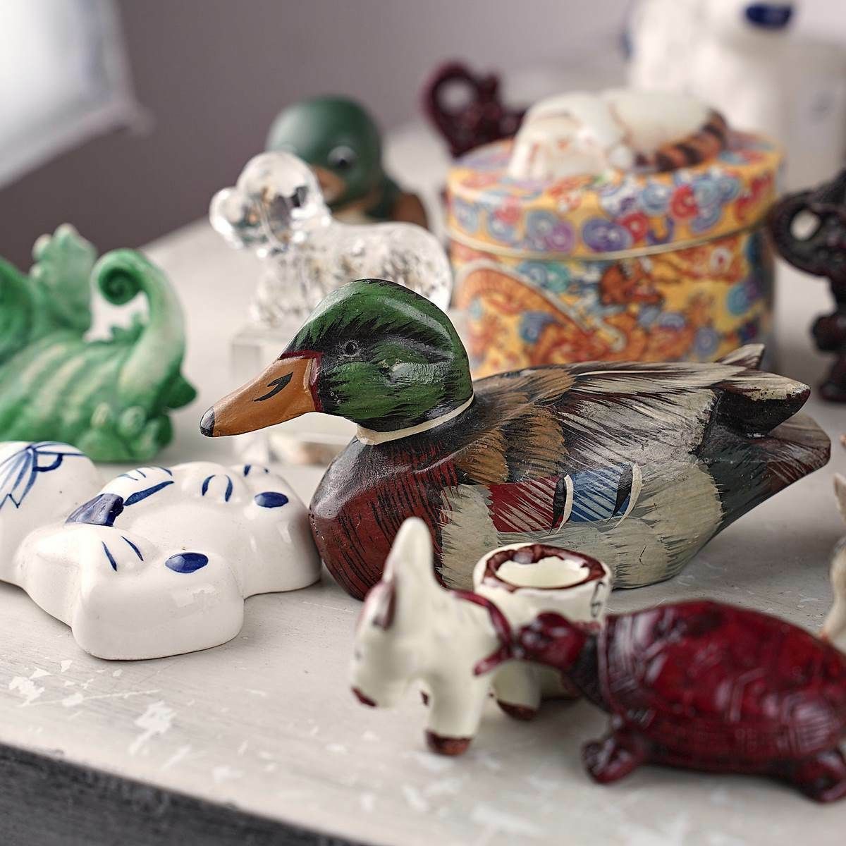 Lot Of Mixed Items, Animal Objects, +25 Pcs photo buy