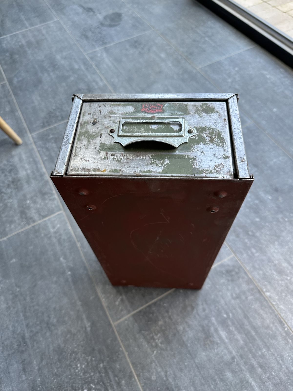 Vintage 1950s British Veteran Series Metal Drawers X 24 photo for sale