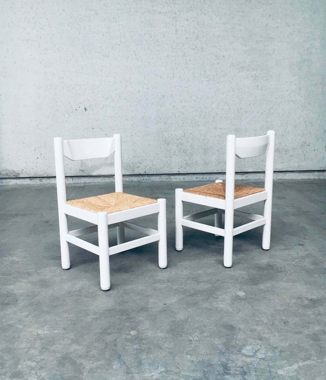 Carimate Model Stoelen, Set Van Twee – Italië, Ca. Jaren 1970 photo vintage