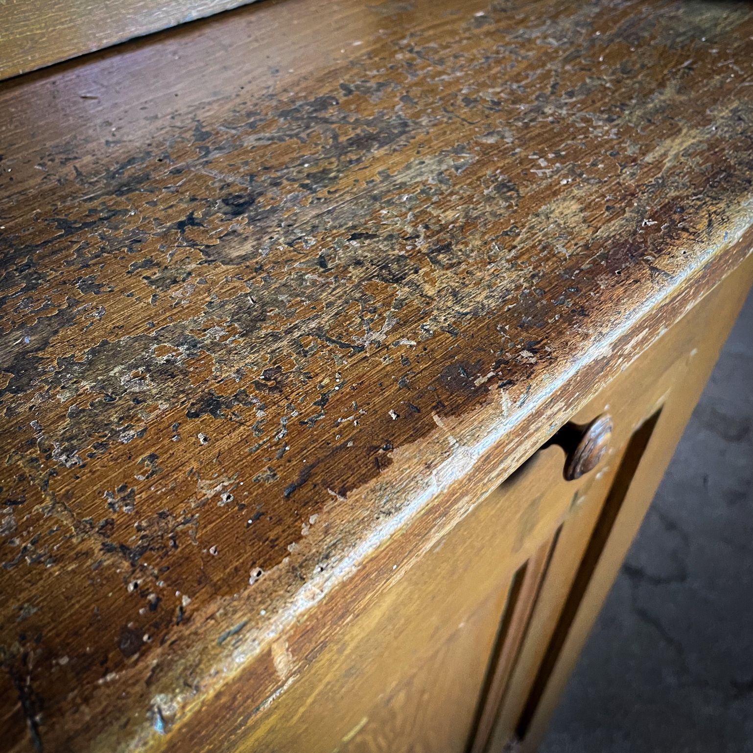 photo buy Rural Brocante Wooden Cupboard – 1920s, France