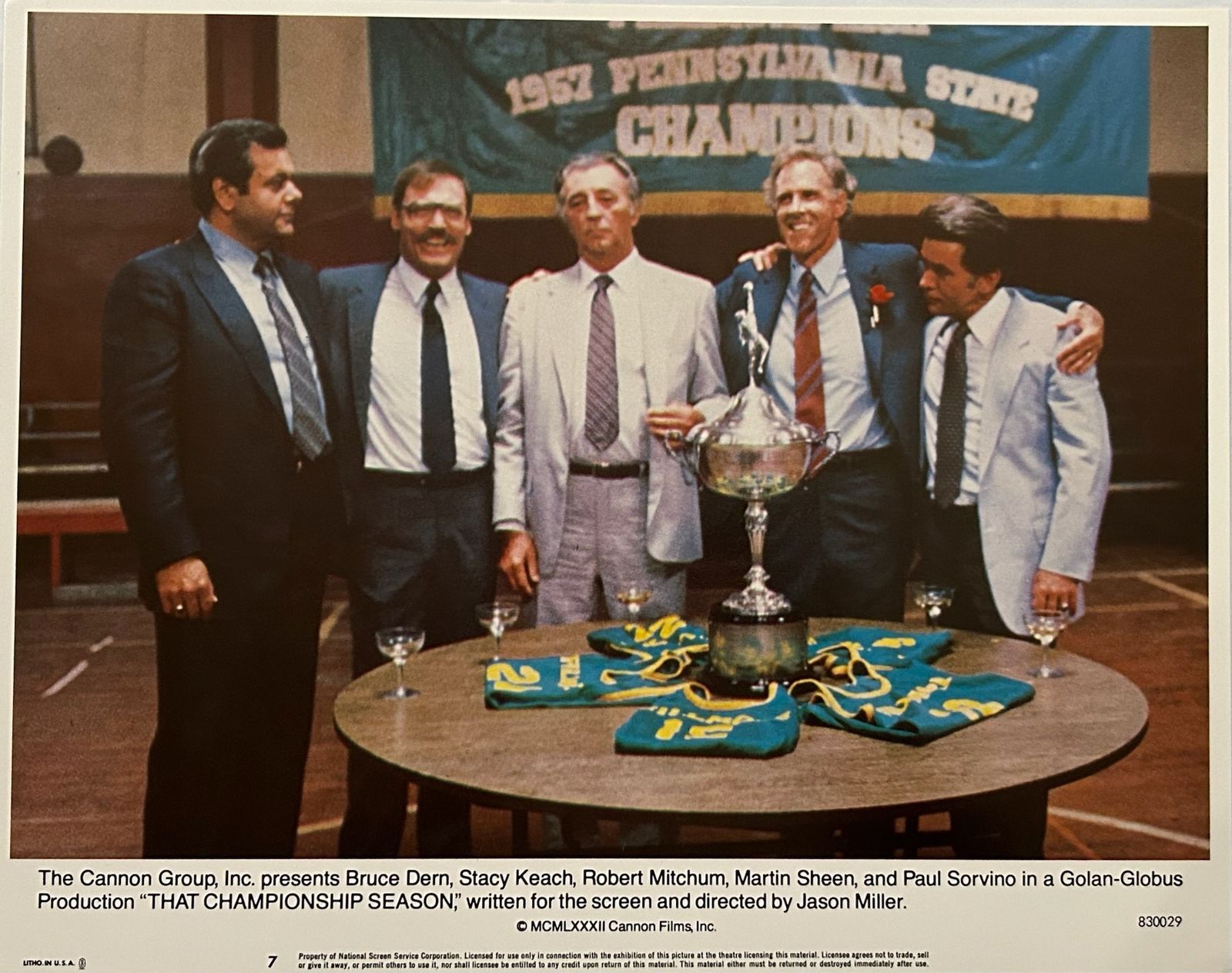 That Championship Season   Original 1982 Lobby Card #7