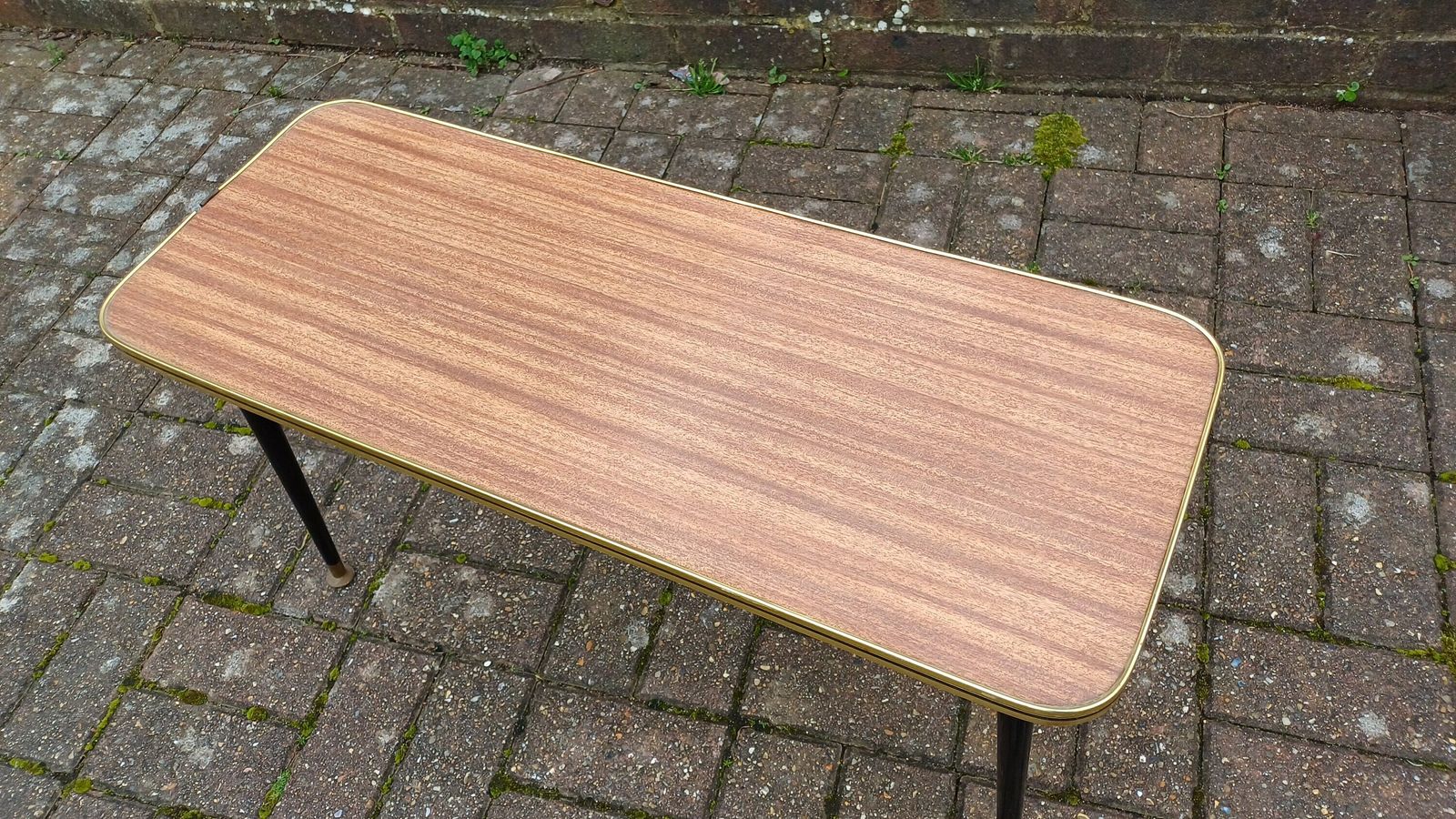 Classic Vintage Retro Coffee Table Melamine Top And Atomic Legs Made By ‘Newiste’ Manchester photo furniture