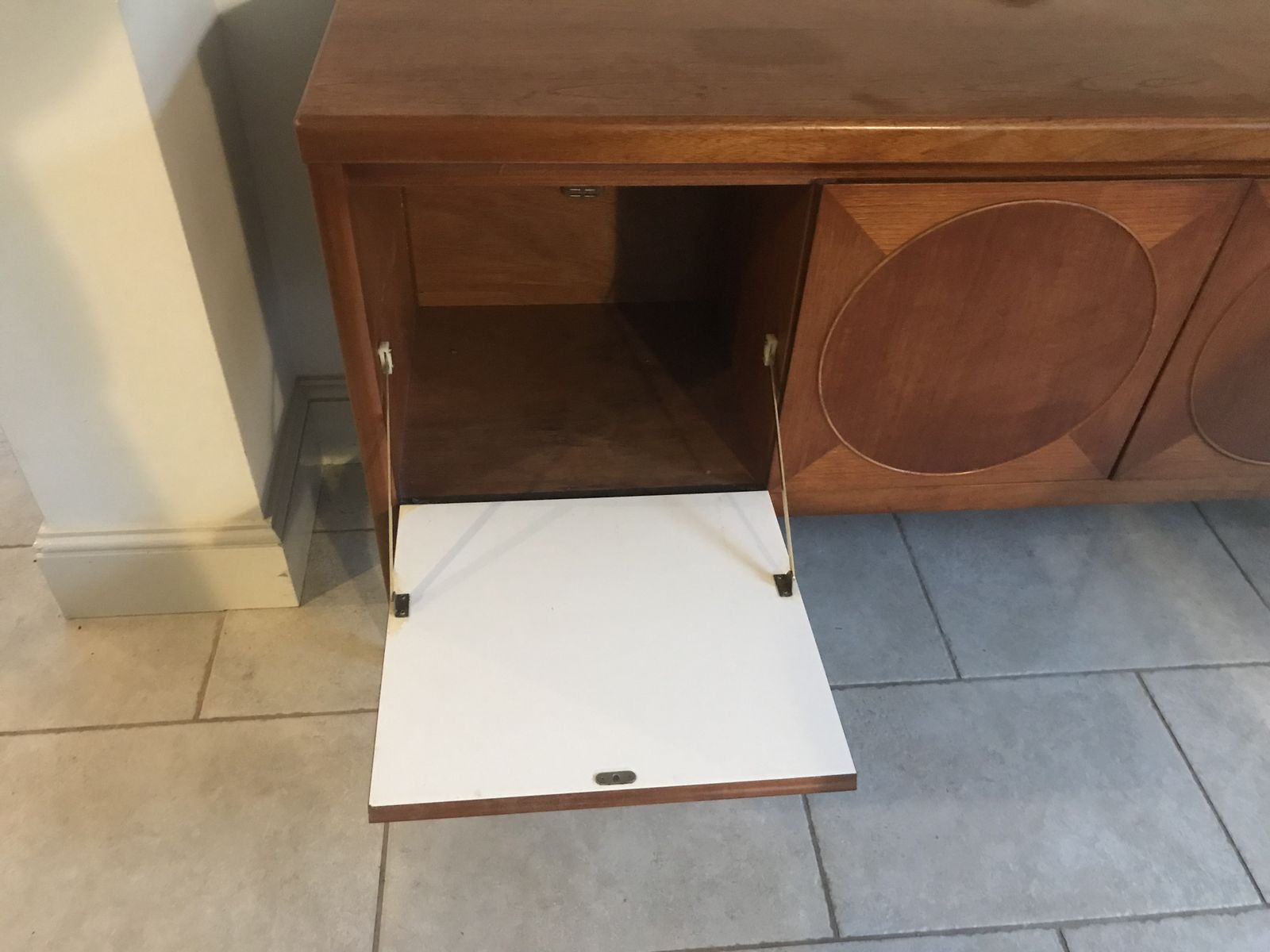 Nathan Circles Mid Century Sideboard photo 799.0