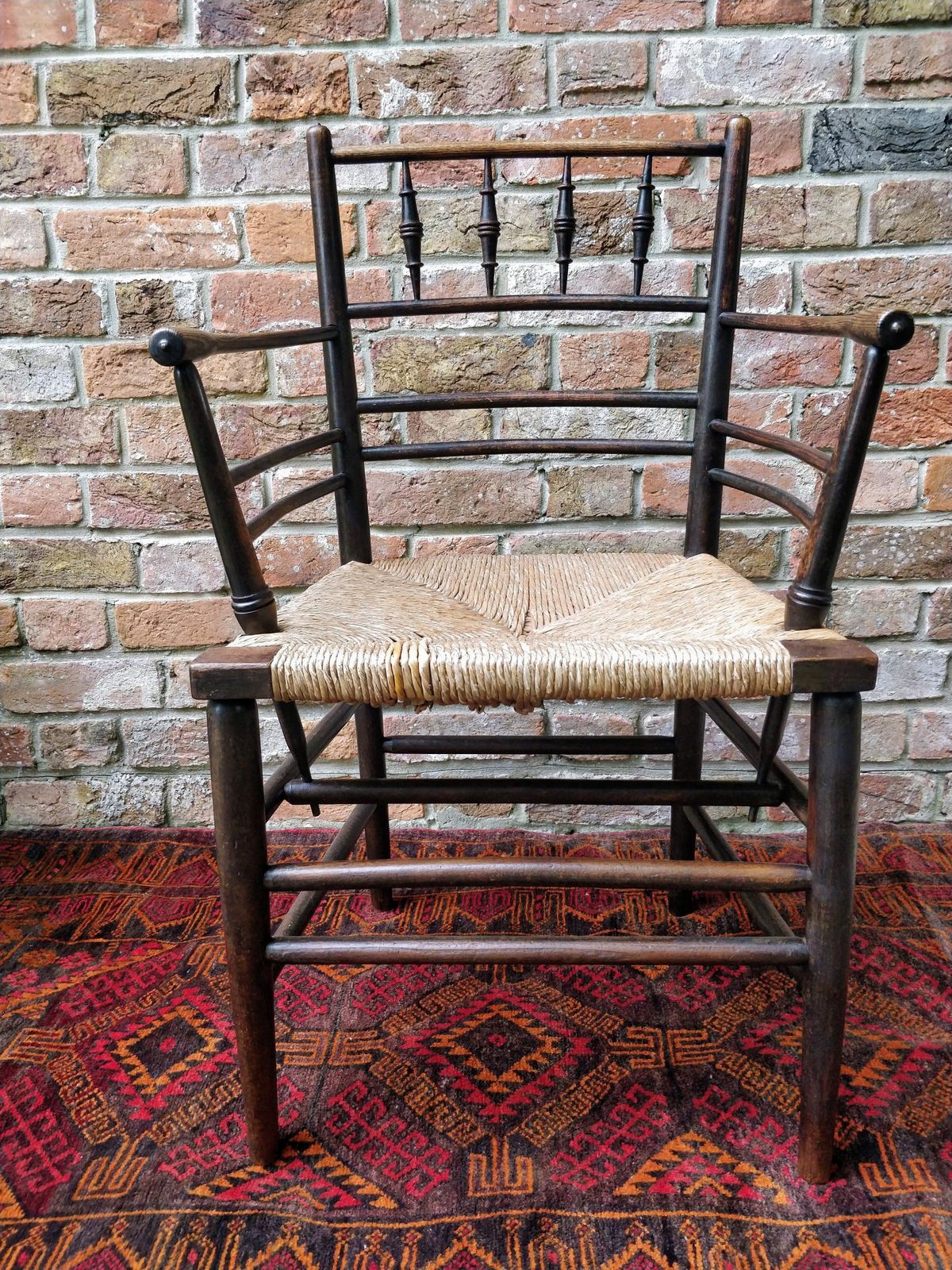 William Morris Arts & Crafts Sussex Armchair