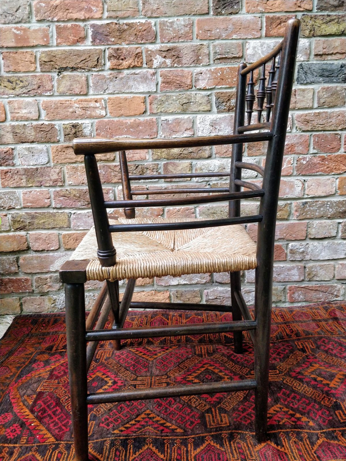 William Morris Arts & Crafts Sussex Armchair photo for sale