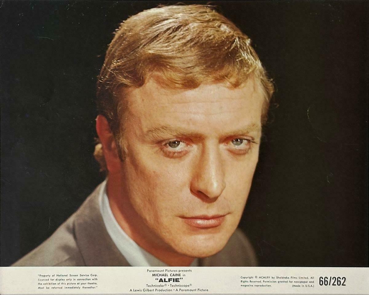 Alfie Publicity Film Still 1966 Michael Caine Colour Framed photo furniture